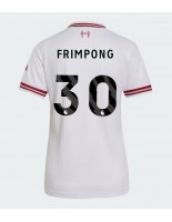 Liverpool Jeremie Frimpong #30 Venkovní Dres pro Dámské 2026-27 Krátký Rukáv